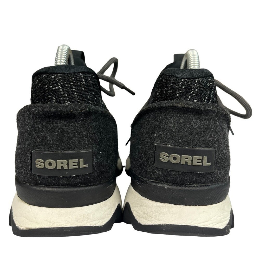 Sorel Sneakers Womens Size 7.5 Kinetic Lace Black Trainers Running Shoes - Picture 7 of 9
